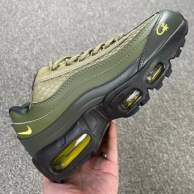 Nike Air Max 95 Corteiz Olive Yellow